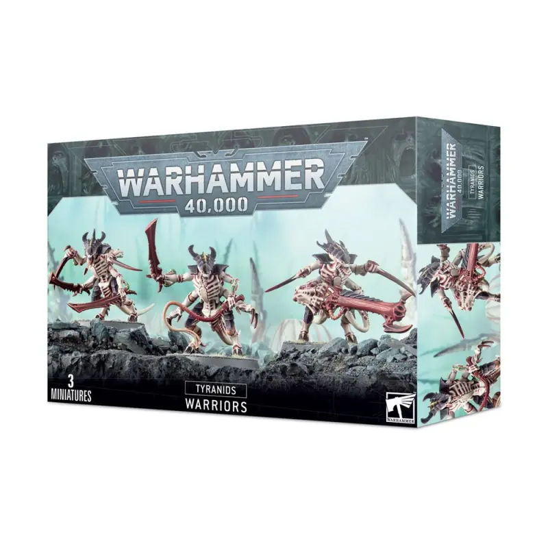 Warriors, tyranids, warhammer 40k, games workshop, model 51-18